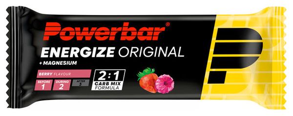 Barre énergétique Powerbar Energize Original Fruits des bois - 55g