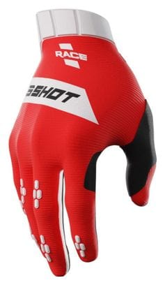 Gants Shot Race Rouge Adulte