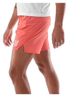 Short Compressport Performance Orange Homme
