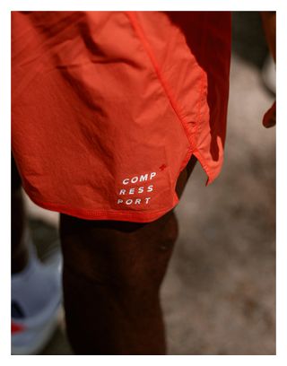 Short Compressport Performance Orange Homme