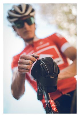 Lezyne Micro Caddy Kleine Zadeltas Zwart
