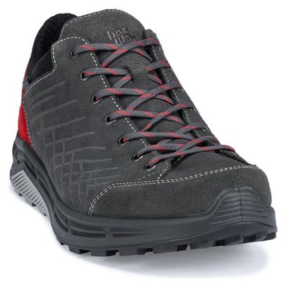 Hanwag Coastrock Low Grijs/Rood 43 Wandelschoenen