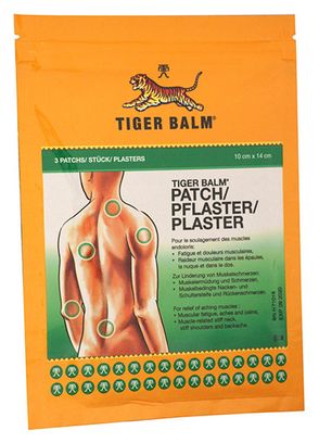Packung mit 3 Patches Anti-Schmerz Patch Baume du Tigre