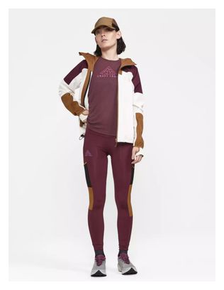 Craft ADV Trail Wool Maglietta da donna a manica corta Bianco