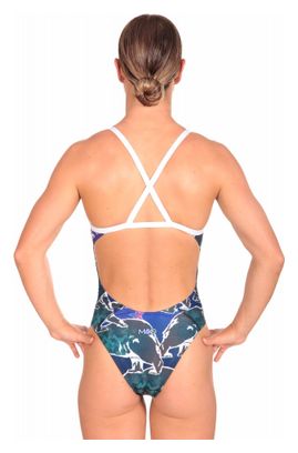 Costume da bagno Mako Aumakua Grizzly bear Donna Blu / Viola