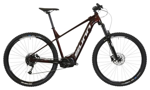 Vélo d'Exposition VTT Électrique Semi-Rigide Sunn Flash S2 Shimano Altus  9V 500 Wh 29'' Bordeau 2022