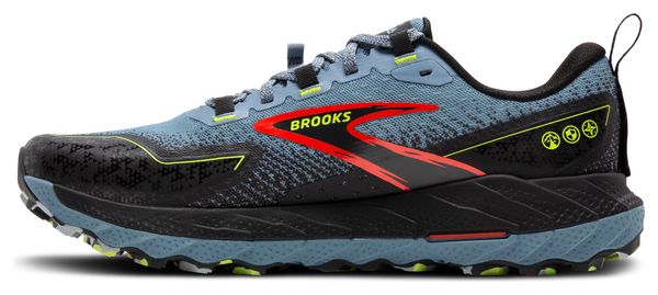 Brooks Cascadia 18 Uomo Scarpe da Trail Grigio/Blu