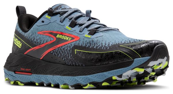 Brooks Cascadia 18 Uomo Scarpe da Trail Grigio/Blu