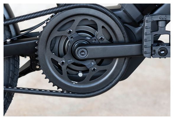 Vélo de Ville Électrique Winora Radius Tour Shimano Nexus 8V 500 Wh 20'' Noir Gris Slate 2021