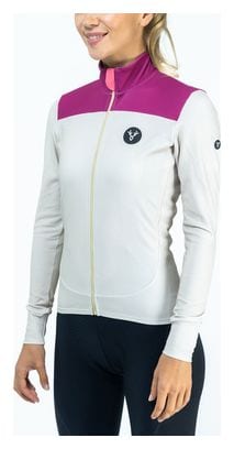 Maglia a maniche lunghe LeBram Ventoux Donna Beige Rosa
