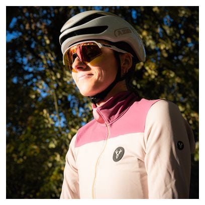 Maglia a maniche lunghe LeBram Ventoux Donna Beige Rosa