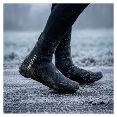 GripGrab Ride 2 Waterproof Winter Schuhüberzüge, schwarz