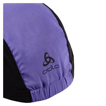 Gorra de ciclismo Odlo Performance morada/negra