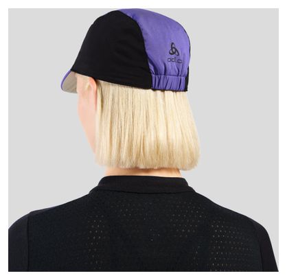 Gorra de ciclismo Odlo Performance morada/negra