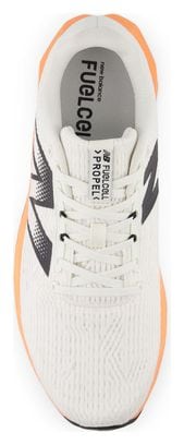 New Balance FuelCell Propel v5 Hardloopschoenen Wit/Oranje Heren