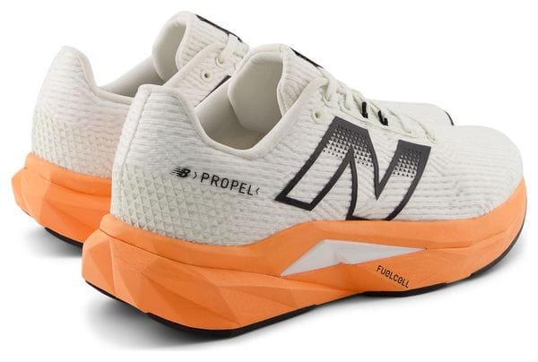 New Balance FuelCell Propel v5 Hardloopschoenen Wit/Oranje Heren