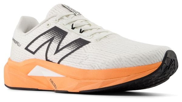 New Balance FuelCell Propel v5 Hardloopschoenen Wit/Oranje Heren