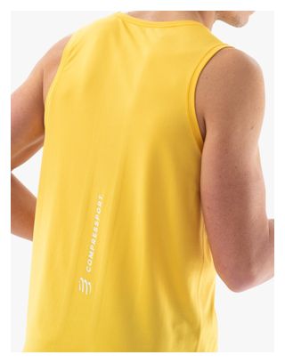 Compressport Performance Singlet Gelb Herren
