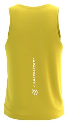 Compressport Performance Singlet Gelb Herren