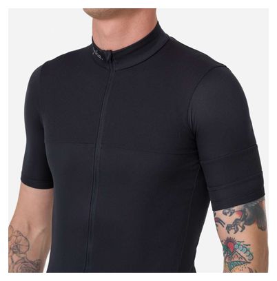 Maglia a maniche corte Rapha Brevet Element Uomo Nero/Grigio