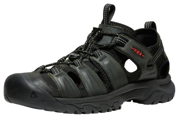 Men's Keen Targhee III Grey/Black hiking sandals