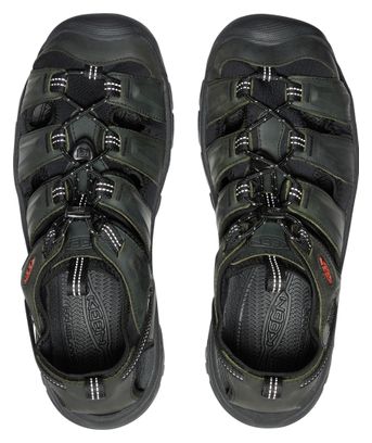 Men's Keen Targhee III Grey/Black hiking sandals