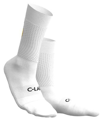 Chaussettes de Cyclisme Respirantes - Blanc / Working vs Cycling