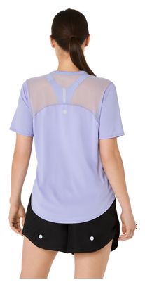 Maglia a maniche corte Asics Road Fade viola da donna
