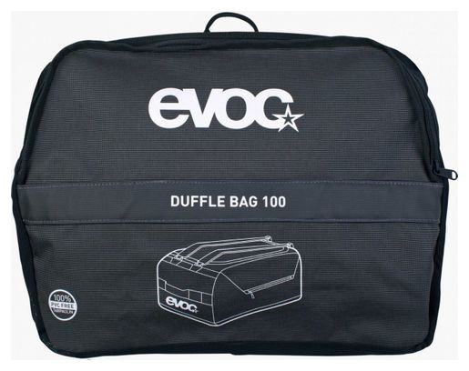 Bolsa de viaje EVOC DUFFLE BAG 100 gris carbón