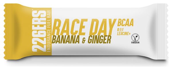 226ers Race Day Barrita energética de plátano y jengibre 40 g
