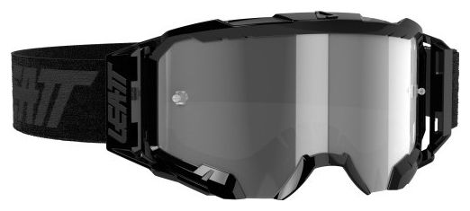 Leatt Velocity 5.5 Masker Zwart - 58% Lichtgrijze Lens