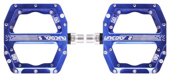 SB3 Unicolor 2 Blue Flat Pedal Pair