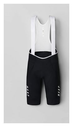 Culotte corto con tirantes MAAP Bibs Team Bib Evo Negro / Blanco