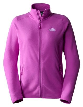 Polaire The North Face 100 Glacier Full Zip Femme Violet