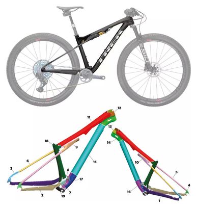 TREK SUPERCALIBER - 2019 - S - MAT