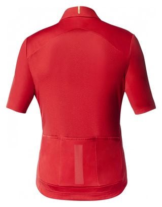 Mavic Short Sleeves Jersey Haute Red
