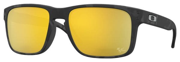 Lunettes Oakley Holbrook Noir Mat Tortoise / Prizm 24K Polarized / Ref. OO9102-O355