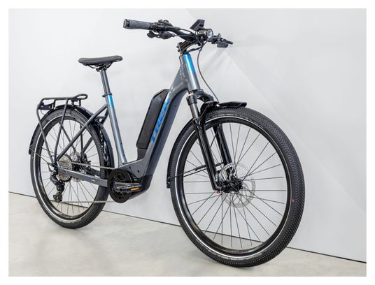 Vélo de Ville Électrique Trek Allant+ 6 Lowstep Shimano Deore 10V 545 Wh 650b Gris/Bleu 2023