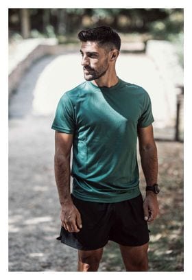 T-Shirt De Sport Manches Courtes Rogelli - Homme - Vert militaire