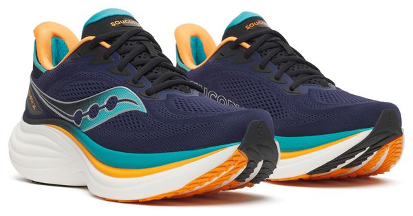 Saucony Triumph 24 hardloopschoenen, blauw/oranje, heren