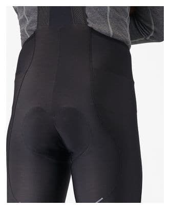 Castelli Espresso Schwarz Lange Trägerhose