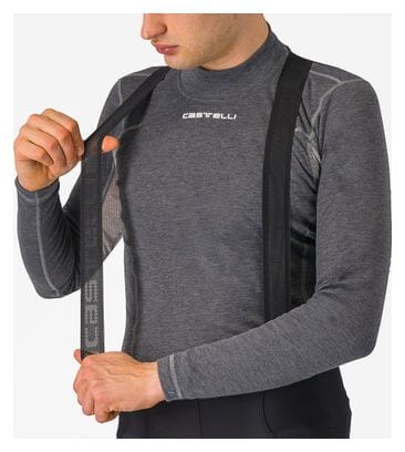 Castelli Espresso Schwarz Lange Trägerhose