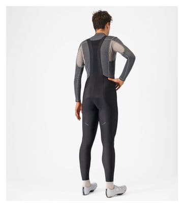 Castelli Espresso Schwarz Lange Trägerhose