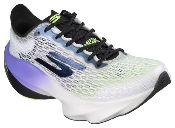 Skechers Aero Tempo Laufschuhe, weiß/mehrfarbig, Damen
