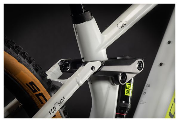 Cube Stereo Hybrid 140 HPC Race 625 Electric Full Suspension MTB Sram NX/SX Eagle 12S 625 Wh 29'' Grey Yellow 2021