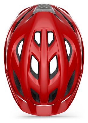 MET Crossover Helmet Red