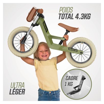 Berg Biky Retro Balance Bike Green 3 - 5 years