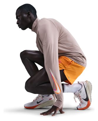 Nike Stride ''Eliud Kipchoge'' Beige Männer 1/2-Zip Top