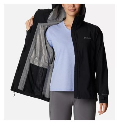 Columbia Women&#39;s Earth Explorer Waterproof Jacket Black