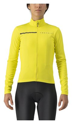Castelli Sinergia 2 Langarmtrikot Women Fluo Yellow